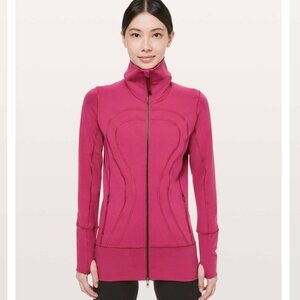 Lululemon In Stride Jacket Violet Red - Size 8 (Tall Girl Friendly!)